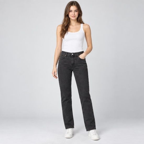 Джинсы Straight Monki, 27