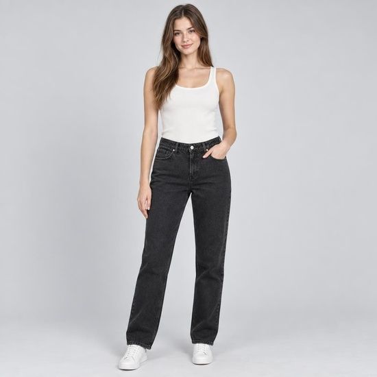 Джинсы Straight Monki, 33