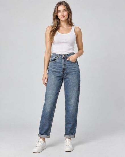 Джинсы Mom Asos Design, 25